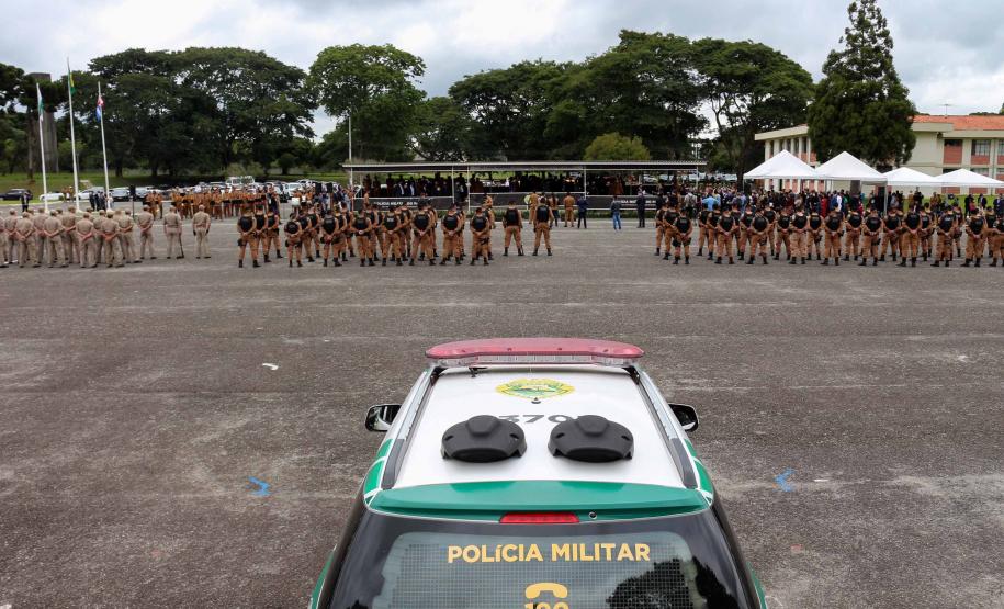 Polícia Militar do Paraná recebe novo Comandante-Geral durante solenidade na APMG, em São José dos Pinhais (PR)