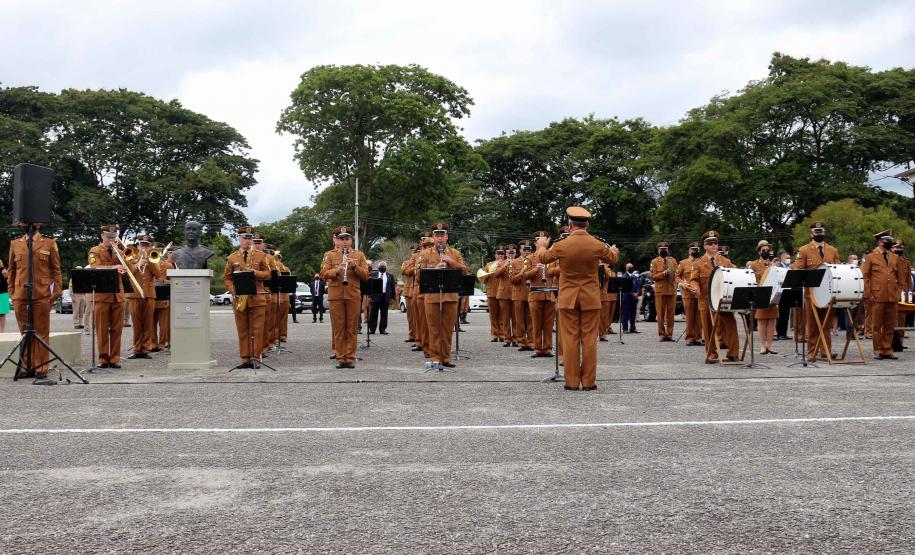 Polícia Militar do Paraná recebe novo Comandante-Geral durante solenidade na APMG, em São José dos Pinhais (PR)