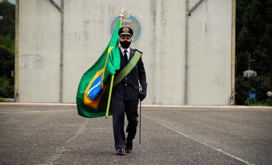 Polícia Militar do Paraná recebe novo Comandante-Geral durante solenidade na APMG, em São José dos Pinhais (PR)