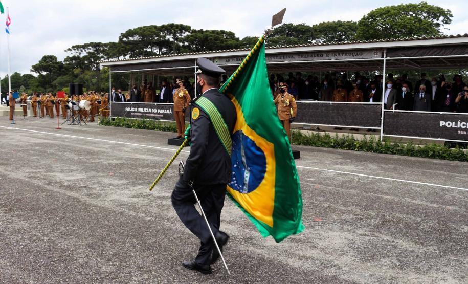 Polícia Militar do Paraná recebe novo Comandante-Geral durante solenidade na APMG, em São José dos Pinhais (PR)