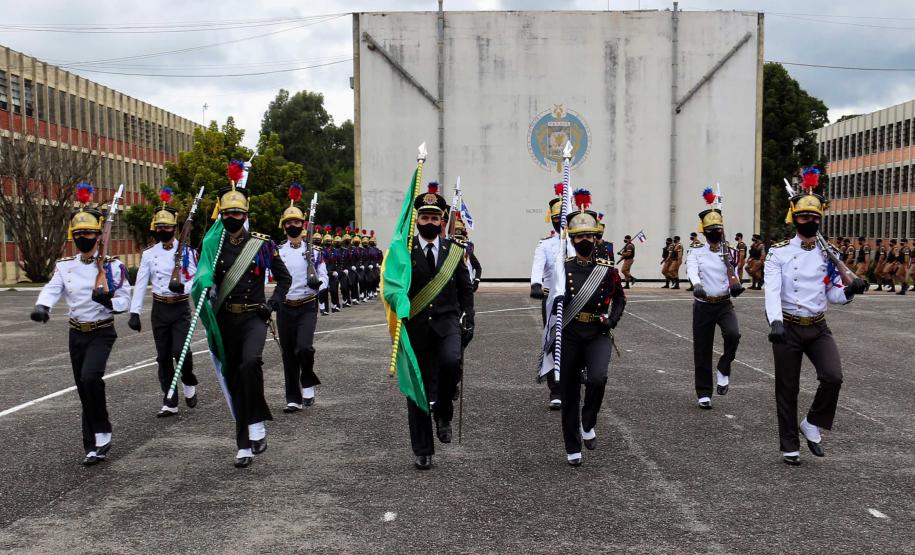 Polícia Militar do Paraná recebe novo Comandante-Geral durante solenidade na APMG, em São José dos Pinhais (PR)