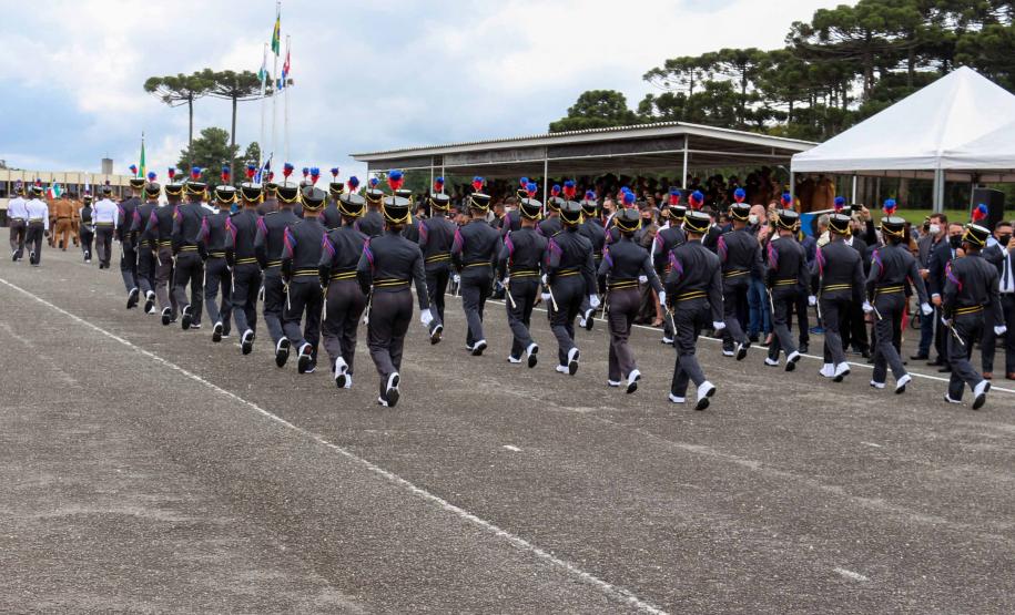 Polícia Militar do Paraná recebe novo Comandante-Geral durante solenidade na APMG, em São José dos Pinhais (PR)