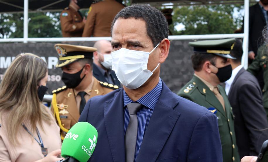 Polícia Militar do Paraná recebe novo Comandante-Geral durante solenidade na APMG, em São José dos Pinhais (PR)