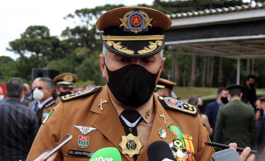 Polícia Militar do Paraná recebe novo Comandante-Geral durante solenidade na APMG, em São José dos Pinhais (PR)