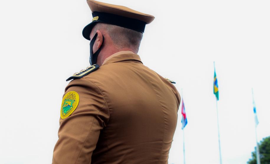 Polícia Militar do Paraná recebe novo Comandante-Geral durante solenidade na APMG, em São José dos Pinhais (PR)
