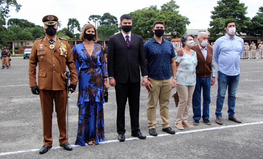 Polícia Militar do Paraná recebe novo Comandante-Geral durante solenidade na APMG, em São José dos Pinhais (PR)