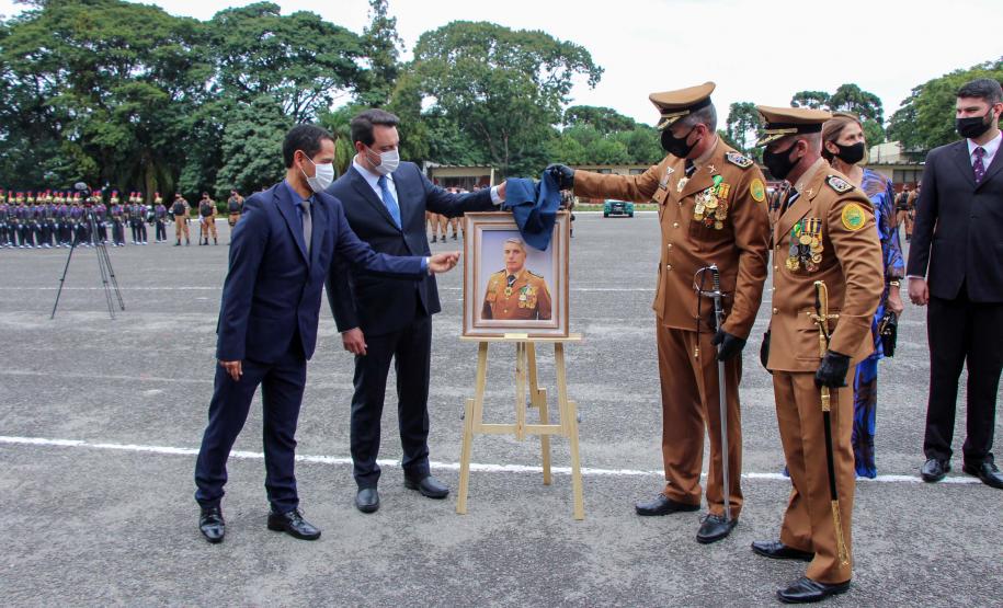 Polícia Militar do Paraná recebe novo Comandante-Geral durante solenidade na APMG, em São José dos Pinhais (PR)
