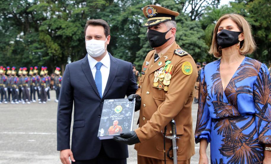 Polícia Militar do Paraná recebe novo Comandante-Geral durante solenidade na APMG, em São José dos Pinhais (PR)