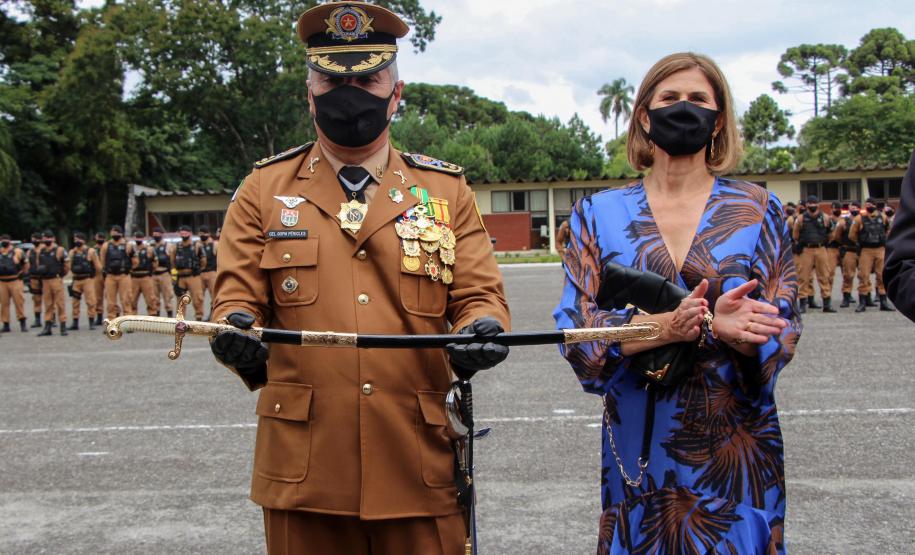 Polícia Militar do Paraná recebe novo Comandante-Geral durante solenidade na APMG, em São José dos Pinhais (PR)