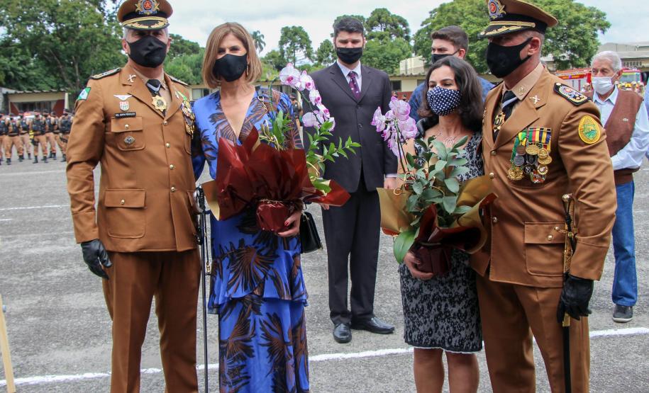 Polícia Militar do Paraná recebe novo Comandante-Geral durante solenidade na APMG, em São José dos Pinhais (PR)