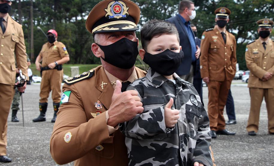 Polícia Militar do Paraná recebe novo Comandante-Geral durante solenidade na APMG, em São José dos Pinhais (PR)