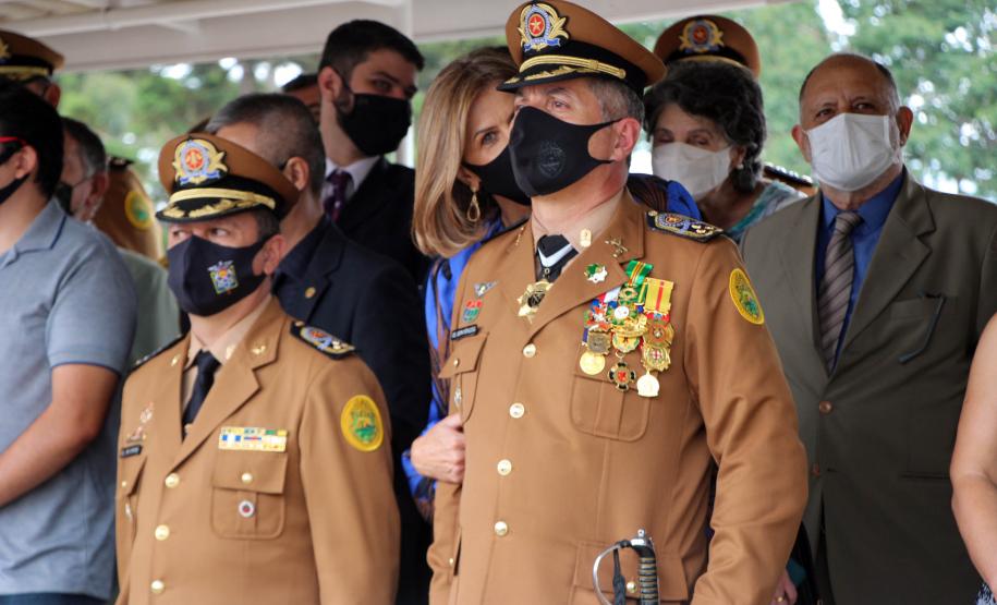 Polícia Militar do Paraná recebe novo Comandante-Geral durante solenidade na APMG, em São José dos Pinhais (PR)
