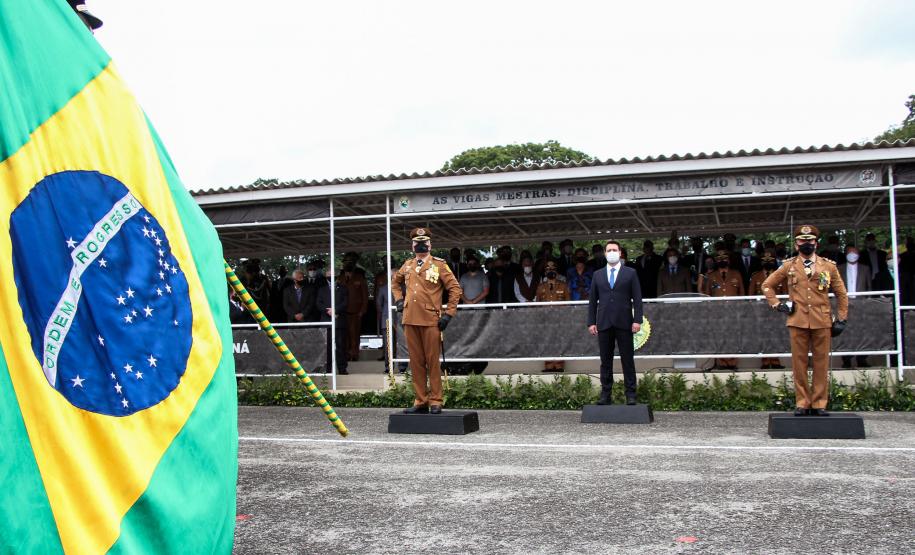 Polícia Militar do Paraná recebe novo Comandante-Geral durante solenidade na APMG, em São José dos Pinhais (PR)