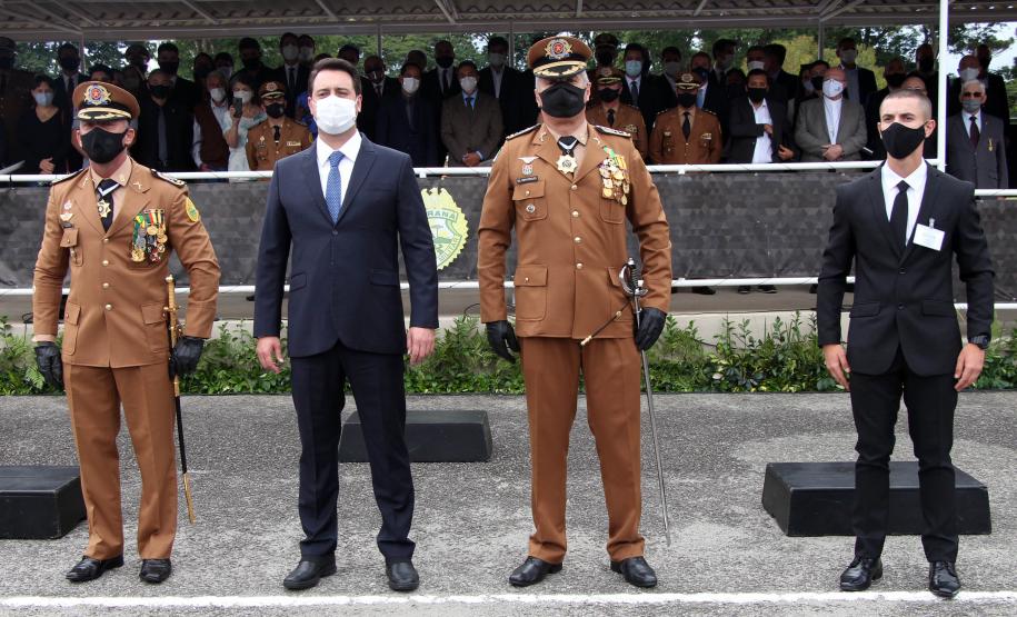 Polícia Militar do Paraná recebe novo Comandante-Geral durante solenidade na APMG, em São José dos Pinhais (PR)