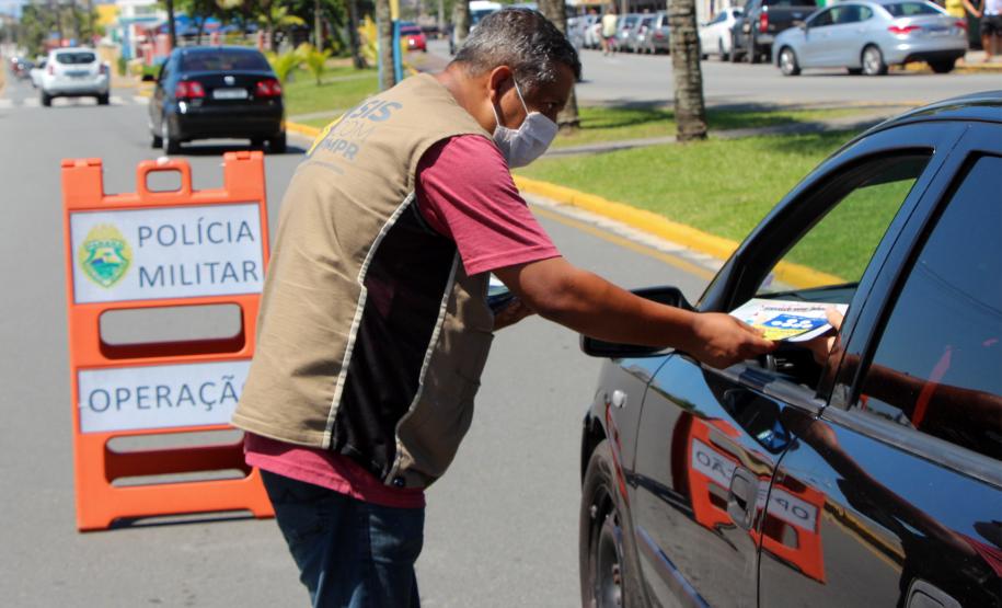 Veranistas de Guaratuba (PR) recebem orientações sobre segurança e prevenção a dengue e coronavírus