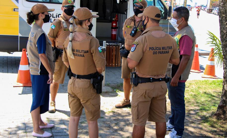 Veranistas de Guaratuba (PR) recebem orientações sobre segurança e prevenção a dengue e coronavírus