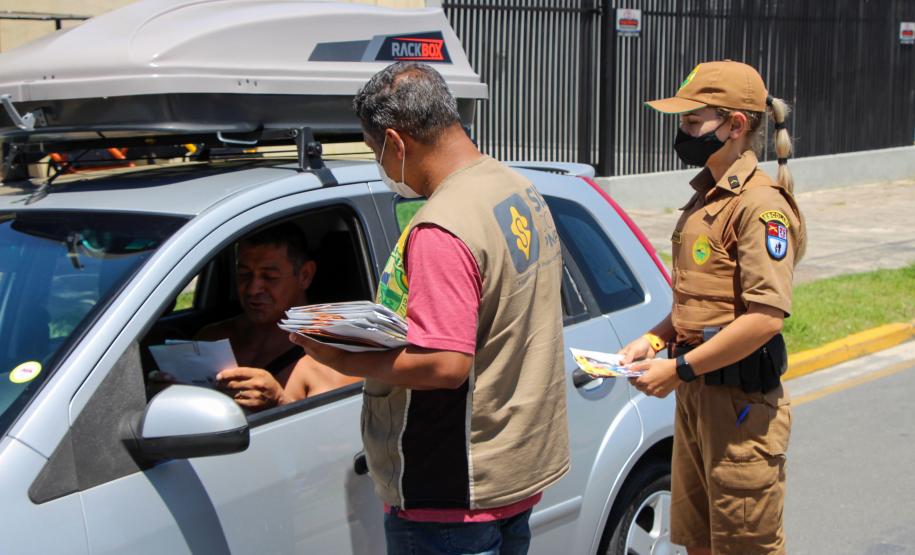 Veranistas de Guaratuba (PR) recebem orientações sobre segurança e prevenção a dengue e coronavírus
