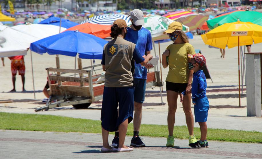 Veranistas de Guaratuba (PR) recebem orientações sobre segurança e prevenção a dengue e coronavírus