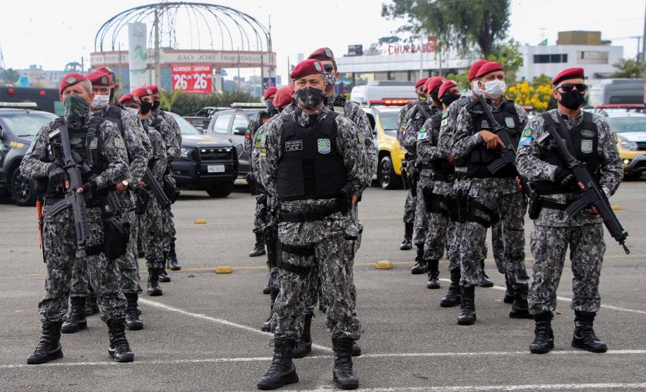 Ministro da Justiça participa do lançamento da Operação Independência e visita Batalhão Ambiental em São José dos Pinhais, na RMC