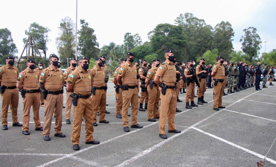 Ministro da Justiça participa do lançamento da Operação Independência e visita Batalhão Ambiental em São José dos Pinhais, na RMC