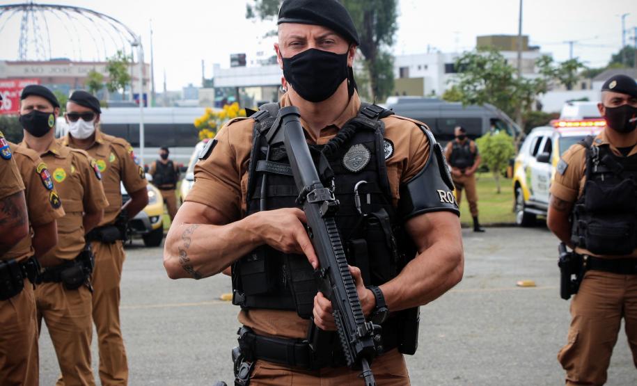 Ministro da Justiça participa do lançamento da Operação Independência e visita Batalhão Ambiental em São José dos Pinhais, na RMC