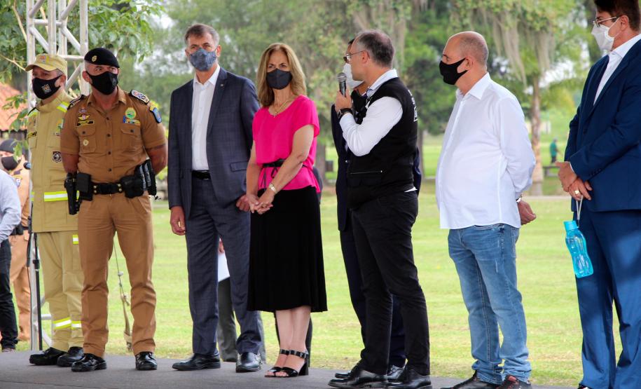 Ministro da Justiça participa do lançamento da Operação Independência e visita Batalhão Ambiental em São José dos Pinhais, na RMC