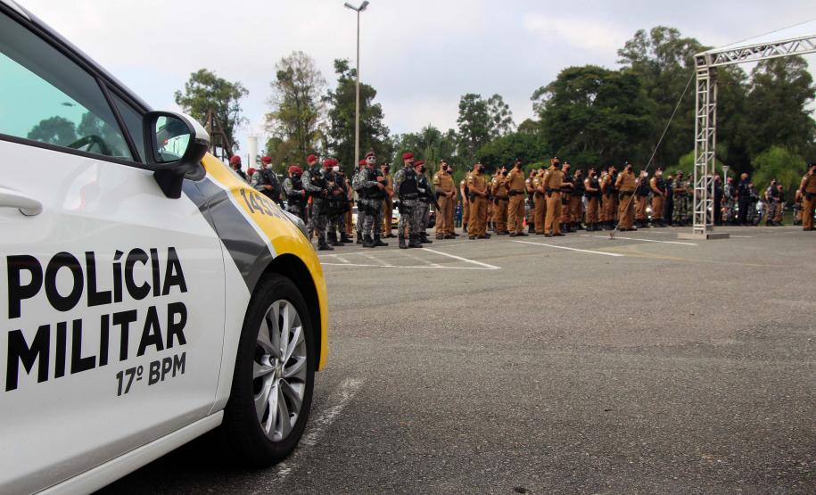 Ministro da Justiça participa do lançamento da Operação Independência e visita Batalhão Ambiental em São José dos Pinhais, na RMC