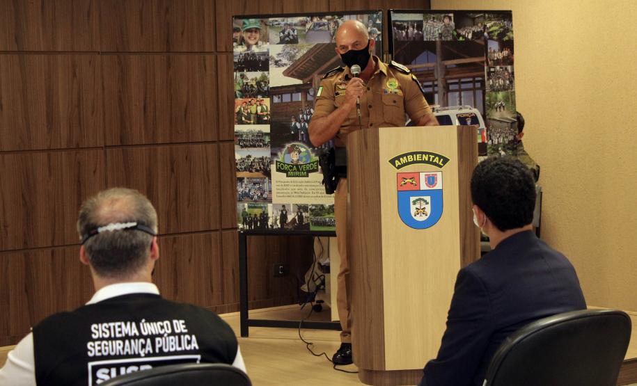 Ministro da Justiça participa do lançamento da Operação Independência e visita Batalhão Ambiental em São José dos Pinhais, na RMC