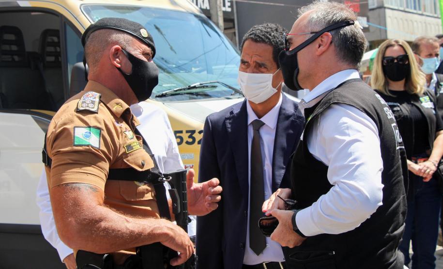 Ministro da Justiça participa do lançamento da Operação Independência e visita Batalhão Ambiental em São José dos Pinhais, na RMC