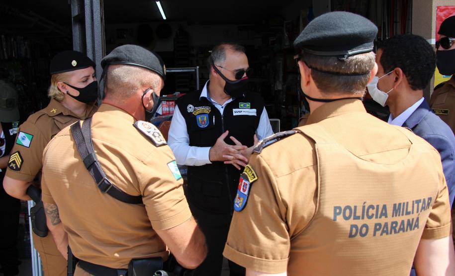 Ministro da Justiça participa do lançamento da Operação Independência e visita Batalhão Ambiental em São José dos Pinhais, na RMC