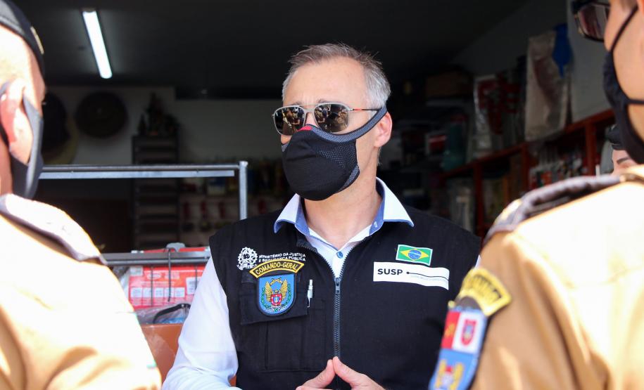 Ministro da Justiça participa do lançamento da Operação Independência e visita Batalhão Ambiental em São José dos Pinhais, na RMC