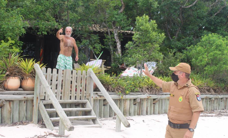Comerciantes, moradores e turistas aprovam policiamento preventivo na Ilha do Mel