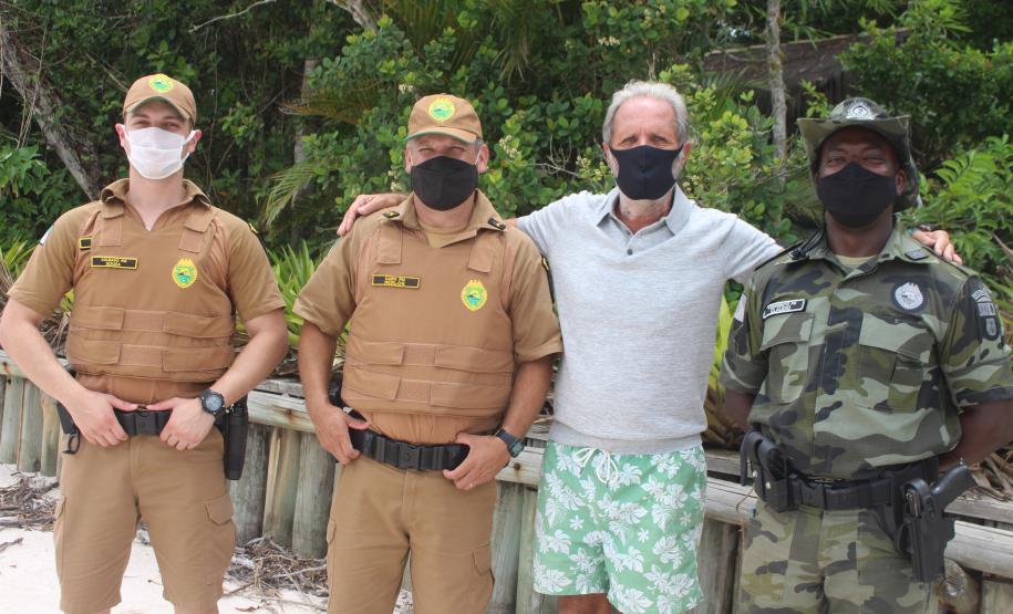 Comerciantes, moradores e turistas aprovam policiamento preventivo na Ilha do Mel