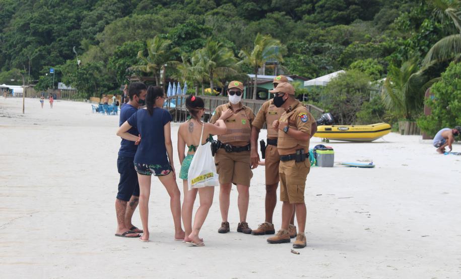 Comerciantes, moradores e turistas aprovam policiamento preventivo na Ilha do Mel