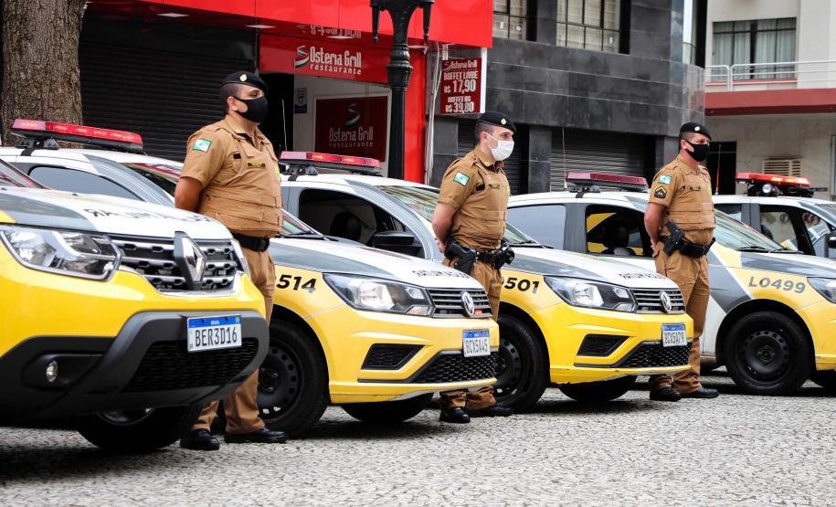 Principais eixos comerciais de Curitiba recebem reforço de policiamento ostensivo
