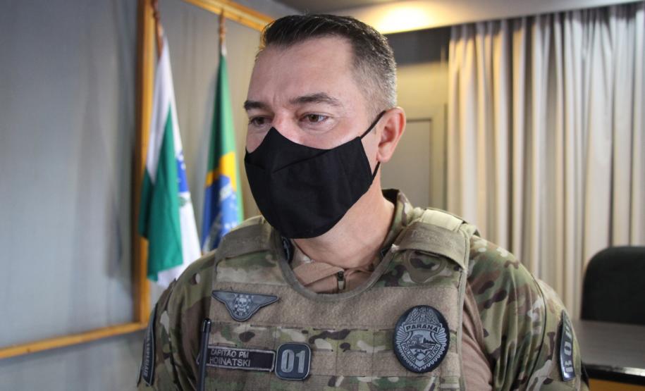 Paraninfo da turma do Curso de Aperfeiçoamento de Oficiais (CAO) 2020 é homenageado em Curitiba