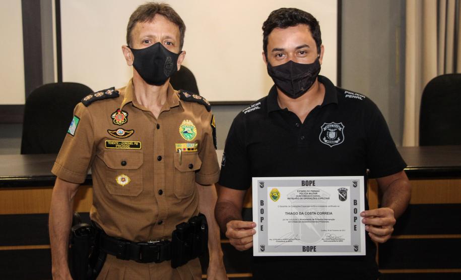 BOPE ministra curso de Primeira Intervenção em Crises para agentes do DEPEN em Curitiba