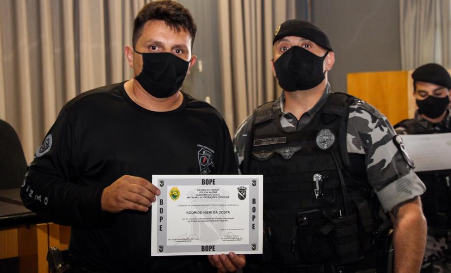 BOPE ministra curso de Primeira Intervenção em Crises para agentes do DEPEN em Curitiba