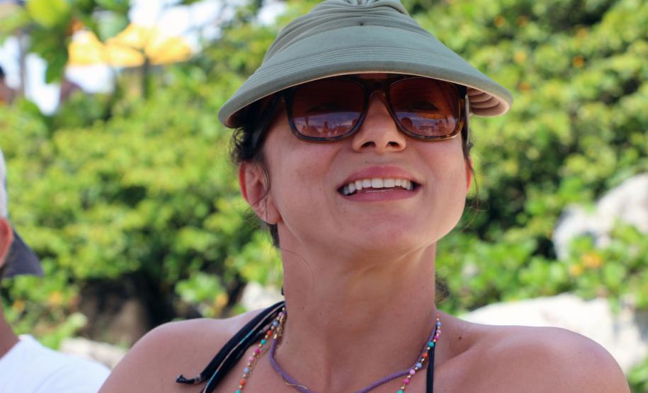 Durante blitz educativa, PM leva conscientização à população com abordagens educativas e lúdicas em Matinhos (PR)