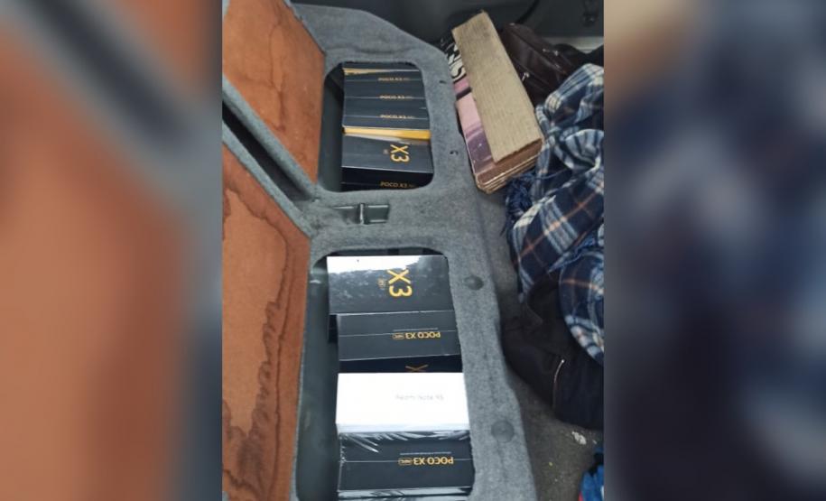 BPRv apreende maconha e produtos contrabandeados em situações distintas no estado