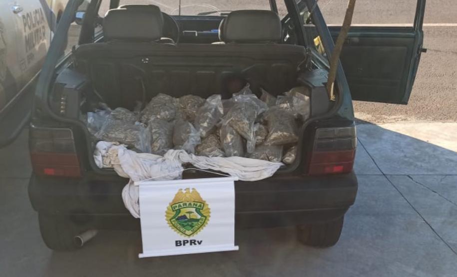 Mais de 29 quilos de Skunk e contrabando são apreendidos pelo BPRv no estado