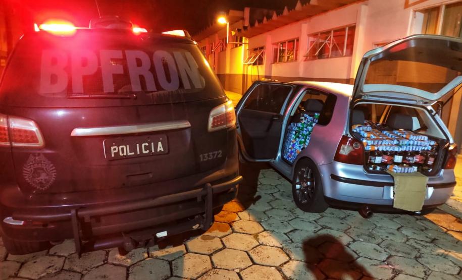 BPFron recupera caminhões e apreende cigarros e contrabando no Oeste do PR