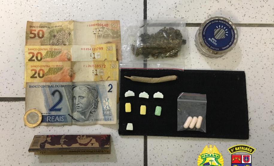 Verão Consciente: PM apreende drogas sintéticas e maconha em Guaratuba (PR) e três são encaminhados