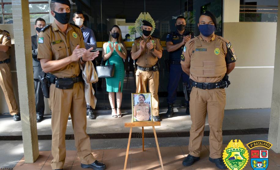 Policiais militares do 4º BPM recebem homenagem de Destaque do Mês e Destaque Operacional