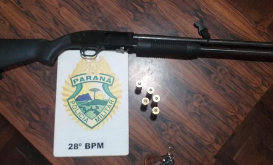 Em Contenda (PR), PM apreende 21 quilos de maconha e uma espingarda em situações distintas
