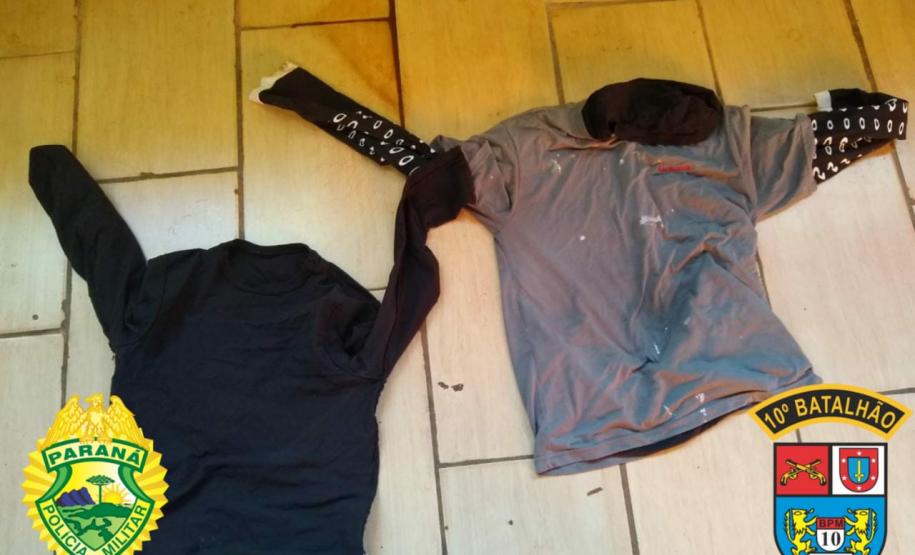 Momentos após roubo, PM encaminha suspeitos e apreende dinheiro e simulacro de arma de fogo em Apucarana, no Norte do estado