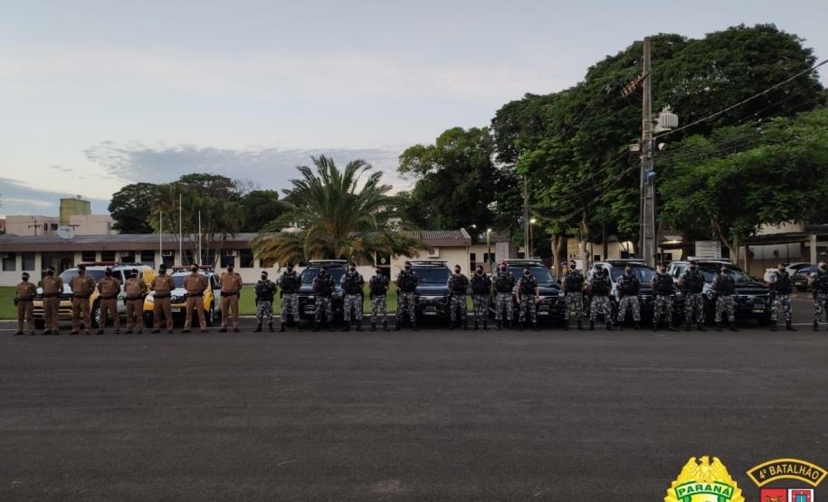 Em Marialva (PR), polícias Militar e Civil desencadeiam Operação Restauração