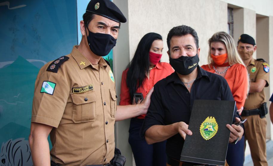 Policiais militares femininas do Quartel do Comando-Geral da PM são homenageadas no Dia Internacional da Mulher