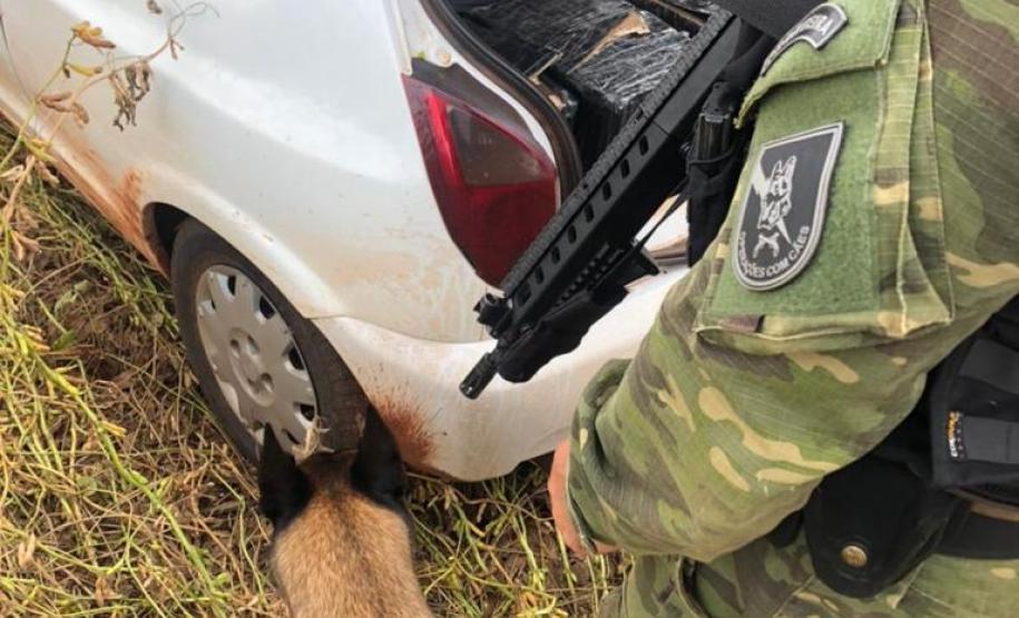 BPFron apreende suplementos alimentares em Terra Roxa (PR), no Oeste do estado