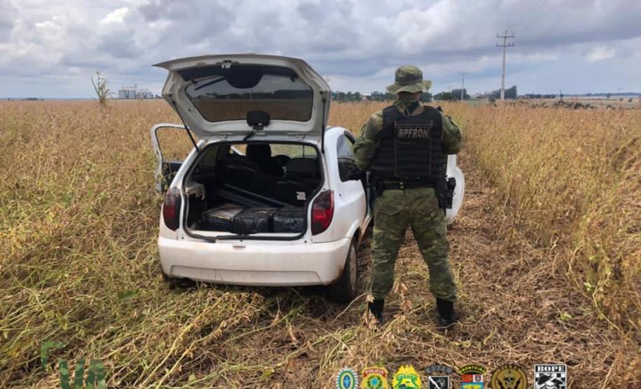 BPFron apreende suplementos alimentares em Terra Roxa (PR), no Oeste do estado